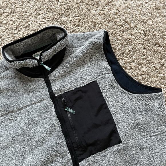 Wellen Windsurf Fleece Vest Jacket Speckle Grey Deep Pile Men’s Size XXL - Picture 4 of 10